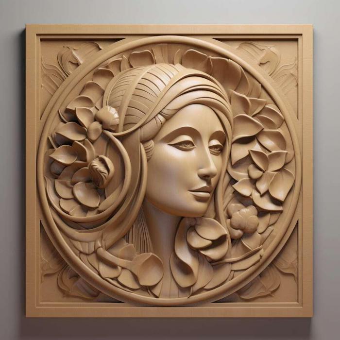 نموذج ثلاثي الأبعاد لآلة CNC 3D Art 